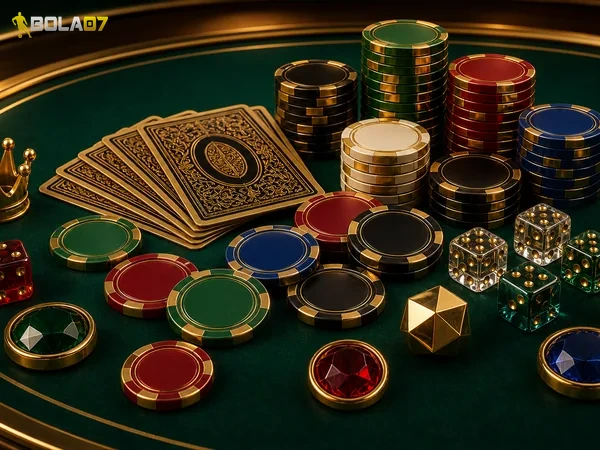 Spirit Party: tampilan permainan arcade penuh warna
